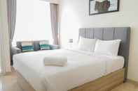 Bedroom Newly Furnished Studio Apartment at Menteng Park