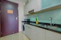 ห้องนอน Brand New Studio Apartment at Menteng Park