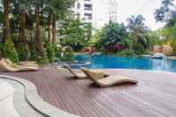 Kolam Renang Best Choice 1BR Apartment The Mansion Kemayoran