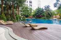 Swimming Pool Best Modern 1BR Apartment The Mansion Kemayoran
