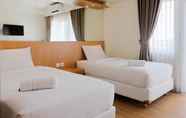 Kamar Tidur 6 Twin Bed Studio Room at Annora Living Apartment