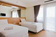 ห้องนอน Twin Bed Studio Room at Annora Living Apartment