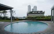 Swimming Pool 2 Elegant 1BR Apartment at Kemang Mansion