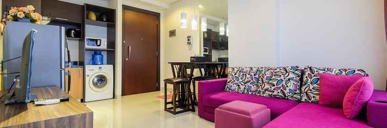 Lobi Elegant 1BR Apartment at Kemang Mansion