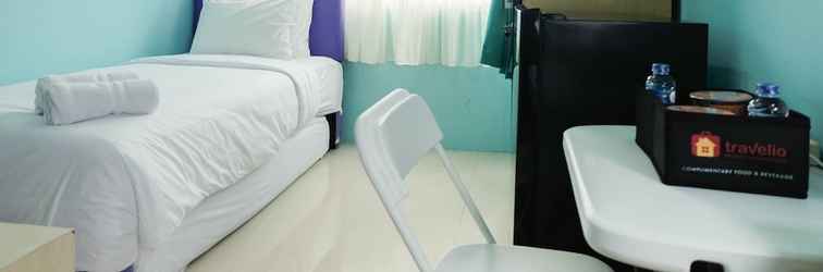 Kamar Tidur Relaxing Studio Apartment at Saladdin Mansion