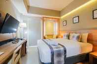 Kamar Tidur Comfortable and Fully Furnished Studio Apartment at Mustika Golf Residence