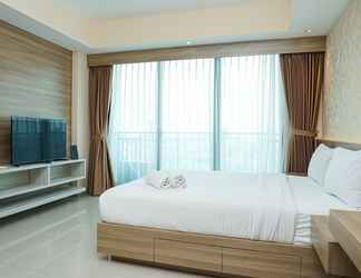 Kamar Tidur 2 Cozy Studio Apartment at Nine Residence connected to Mall