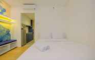 ห้องนอน 2 Comfortable Studio Apartment at Woodland Park Residence