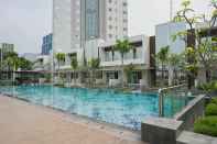 Swimming Pool 1BR Apartment with Study Room at Gallery West Residence