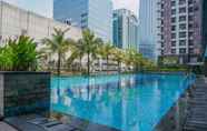 Swimming Pool 2 Minimalist Style Studio Apartment at Tamansari Semanggi