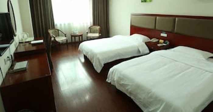 Bedroom GreenTree Inn Shaoxing Zhuji Railway Station Wangyun West Road Hotel