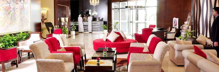 Lobi Ewan Ajman Suites Hotel
