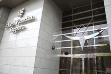 外部的 Hotel Ronshan Sapporo