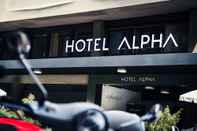 ภายนอกอาคาร Hotel Alpha