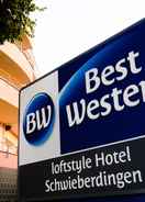 EXTERIOR_BUILDING Best Western loftstyle Hotel Schwieberdingen