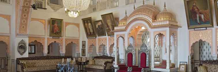 Lobby Alsisar Mahal - A Heritage Hotel