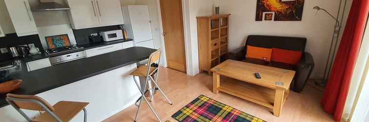 Bedroom Lovely, Light and Airy 1-bed Flat in Stornoway