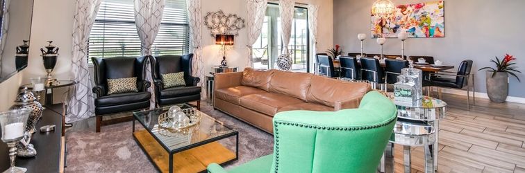 Lobby Birdie Way Villa Champions Gate 1