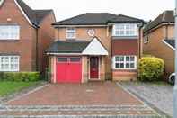 Exterior Modern 4 Bedroom Detached House in Cardiff