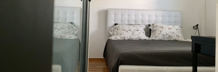 ห้องนอน Impeccable 3-bed Apartment in Athens