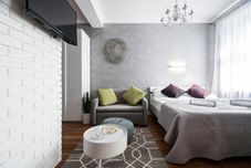 Bedroom oompH Koszyki Luxurious Apartments