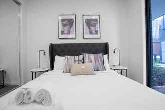 Bedroom 4 Delightful Townhouse Stay@moonee Ponds + Parking