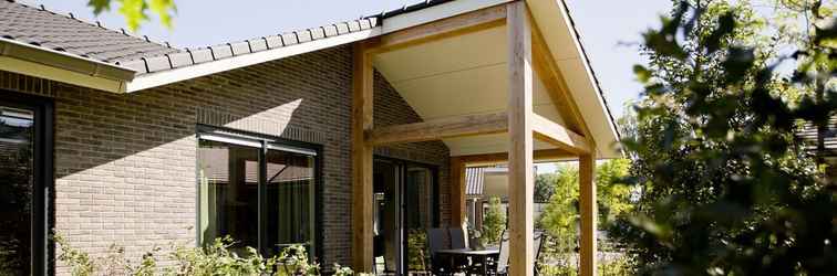 Exterior Atmospheric and Modernly Furnished Bungalow Near the Veluwe