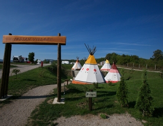 Exterior 2 Indian Village Tipi Tent