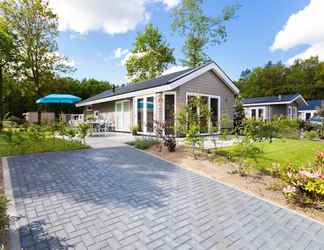 Exterior 2 Modern Chalet With a Dishwasher, Located in Park De Veluwe