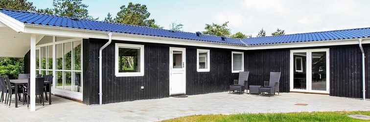 Exterior Peaceful Holiday Home in Blavand Denmark With Terrace