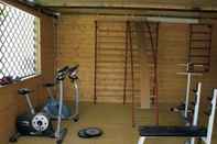 Fitness Center Wooden Chalet with Terrace near Beach