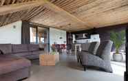 Common Space 5 Ecological Bungalow With a Decorative Fireplace, on a Farm