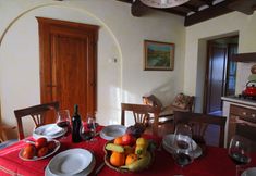 Bedroom 2 Farmhouse With Private Terrace, Garden and Pool, Overlooking the Town of Cortona