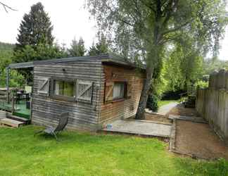 Exterior 2 The Charm of a Wooden Chalet With a Magnificent View, not far From Spa