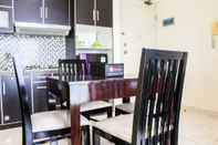 ร้านอาหาร Strategic and Comfy 2BR City Home MOI Apartment