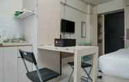 Bedroom 4 Comfortable and Homey Studio Apartment at Kebagusan City