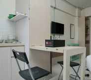 Bedroom 4 Comfortable and Homey Studio Apartment at Kebagusan City