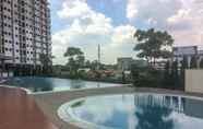 Swimming Pool 3 Minimalist Studio at The Oasis Apartment near Waterboom Cikarang