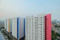 Luar Bangunan Modern Studio Apartment 26th on Top of Green Pramuka Mall