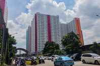 Exterior Modern Studio Apartment 27th on Top of Green Pramuka Mall