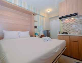 Kamar Tidur 2 New Modern Studio Apartment at Green Pramuka City