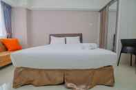 Bedroom Fully Furnished Studio Apartment at H Residence