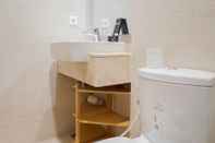 Toilet Kamar New Fully Furnished Studio at Gold Coast PIK