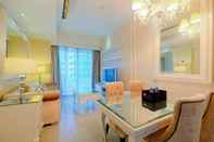 Bilik Tidur Modern and Comfortable 1BR at Casa Grande Apartment