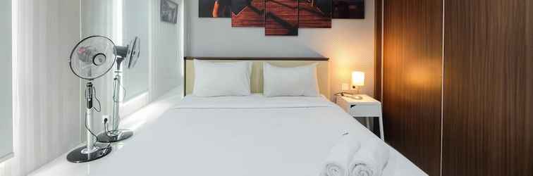Bedroom Elegant and Comfy Studio Azalea Suites Apartment Cikarang