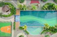 Swimming Pool Homey and Comfy Studio Cinere Resort Apartment