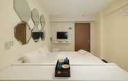 Bedroom 4 Homey and Comfy Studio Cinere Resort Apartment