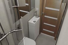 In-room Bathroom Victus Apartamenty - Korsa 1