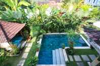 Kolam Renang Artful 3bed3bath Villa And Bungalow in the Rice Fieldsbest Breakfast in Bali