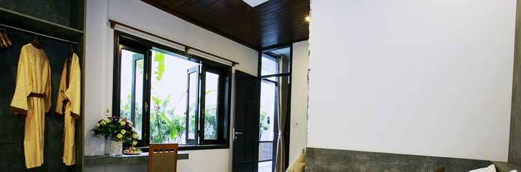 Kamar Tidur Azumi 02 Bedroom on Ground Floor Apartment Hoian With a Full Kitchen Facilities